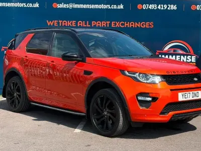 Used Land Rover Discovery Sport HSE Dynamic 180 HP (132 kW) 2017 Orange SUV