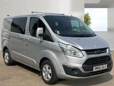 Used Ford Transit Custom Limited 130 HP (95 kW) 2016 Silver Van