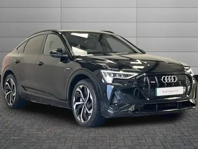 Used Audi e-tron Sportback Black Edition 300 kW (408 HP) 2022 Black SUV