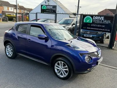 Used Nissan Juke N-Connecta 110 HP (80 kW) 2016 Blue SUV