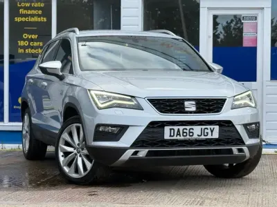 Używany Seat Ateca 4Drive 190 KM (139 kW) 2016 Srebrny SUV