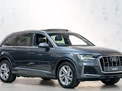 Used Audi Q7 S-Line 340 HP (250 kW) 2021 Grey SUV
