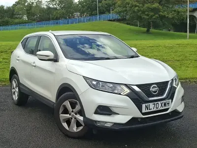 Used Nissan Qashqai Acenta Premium 140 HP (102 kW) 2020 White SUV