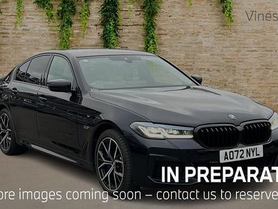 Black Used 2022 BMW 530e M Sport | £29,823 (A bit pricey)