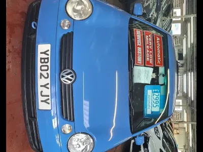 Used VW Lupo 75 HP (55 kW) 2002 Blue Hatchback