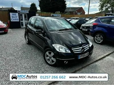 Used Mercedes A160 Avantgarde 2009 Black Hatchback