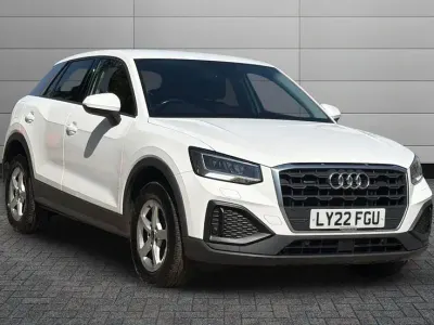 Used Audi Q2 Design 110 HP (80 kW) 2022 Ibis white SUV