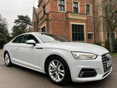 Used Audi A5 Sport 190 HP (139 kW) 2017 White Coupe