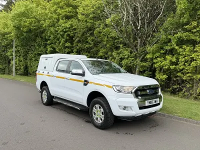 Gebraucht Ford Ranger XLT 2018 Weiß Pickup