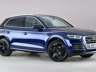 Usado Audi Q5 S-Line 190 HP (139 kW) 2017 Azul SUV