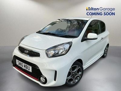 White Used 2016 Kia Picanto Hatchback | £8,950 (Fair price)