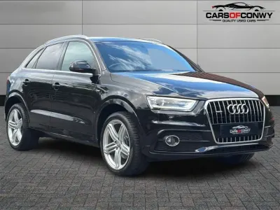 Used Audi Q3 S-Line 177 HP (130 kW) 2014 Black SUV