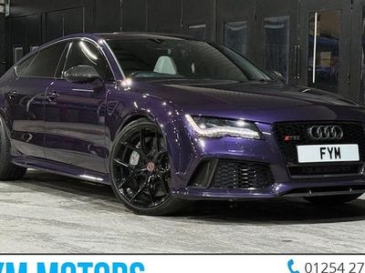 Purple Used 2014 Audi RS7 Sportback Advanced Hatchback | £28,995