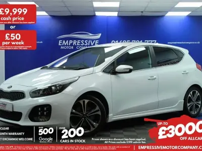 Usado Kia Ceed GT-Line 118 HP (86 kW) 2018 Branco Citadino