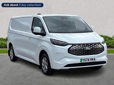 Used Ford E-Transit Limited 100 kW (136 HP) 2024 White Van