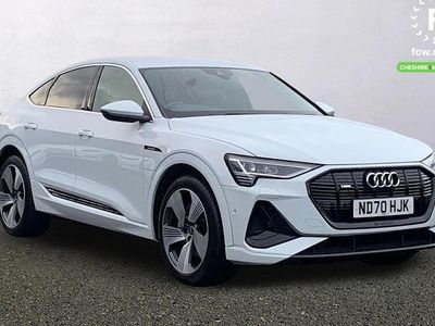 Used 2022 Audi e-tron Sportback S-Line SUV | £22,399 (Fair price)