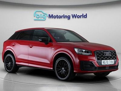 Used Audi Q2 Black Edition 150 HP (110 kW) 2020 Red SUV