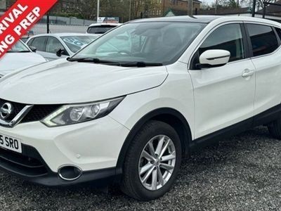 used Nissan Qashqai 1.5 DCI ACENTA PREMIUM 5 DOOR DIESEL WHITE 0 TAX PANROOF SATNAV