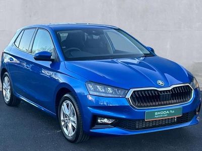 Used Skoda Fabia SE L 150 HP (110 kW) 2025 Race blue metallic Hatchback