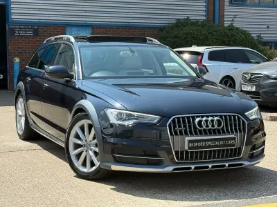 Used Audi A6 Allroad Comfort 272 HP (200 kW) 2015 Blue Estate