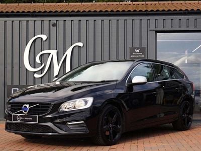 Black Used 2017 Volvo V60 R-Design Estate | £8,490 (Super price)