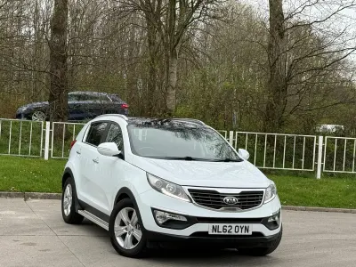 Used Kia Sportage 115 HP (84 kW) 2012 White SUV