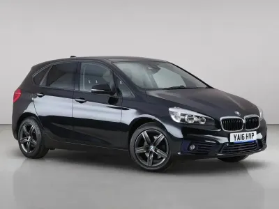 Used BMW 218 Sport Line 136 HP (100 kW) 2015 Black Estate