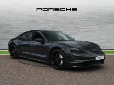 Begagnad Porsche Taycan 500 kW (680 HK) 2020 Grå Sedan