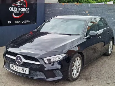 Used Mercedes A180 116 HP (85 kW) 2019 Black Hatchback