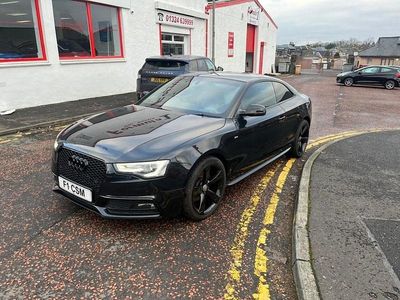 Used Audi A5 Black Edition 177 HP (130 kW) 2013 Black Coupe
