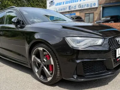 Used Audi RS3 Sportback Basis 367 HP (269 kW) 2016 Black Hatchback