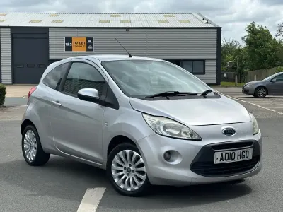 Used Ford Ka Zetec 69 HP (50 kW) 2010 Silver Hatchback