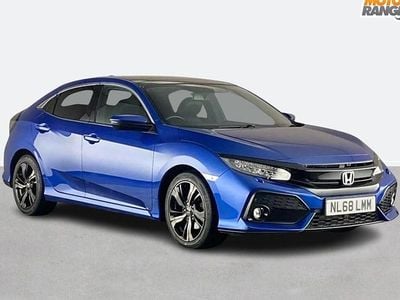 Blue Used 2018 Honda Civic EX Hatchback | £12,895 (Fair price)