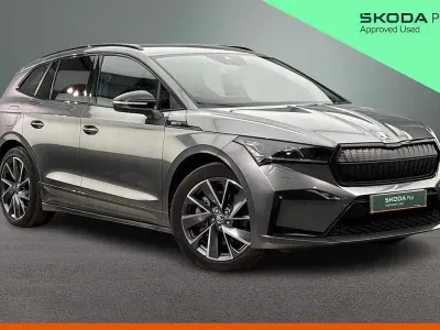 Used Skoda Enyaq iV SportlinePlus 210 kW (286 HP) 2024 Graphite grey metallic SUV