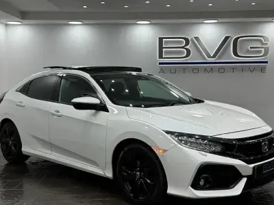 Used Honda Civic EX 120 HP (88 kW) 2018 White Hatchback