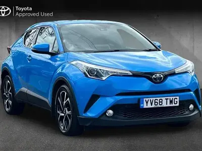 Used Toyota C-HR Design 122 HP (89 kW) 2019 Blue SUV