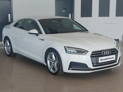 Used Audi A5 S-Line 190 HP (139 kW) 2018 White Coupe