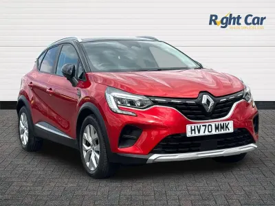 Used Renault Captur Iconic 100 HP (73 kW) 2020 Red / black  SUV