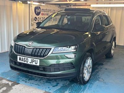 Used Skoda Karoq 150 HP (110 kW) 2018 Green SUV