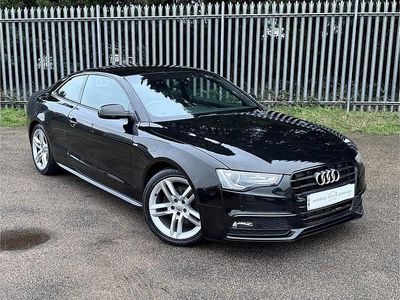 Black Used 2014 Audi A5 S-Line Coupe | £7,995 (Fair price)