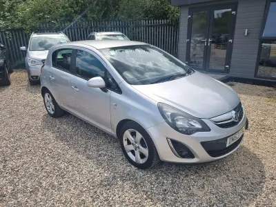 Used Vauxhall Corsa 100 HP (73 kW) 2013 Silver Hatchback