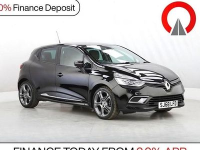 Used Renault Clio IV GT-Line 90 HP (66 kW) 2018 Black Hatchback