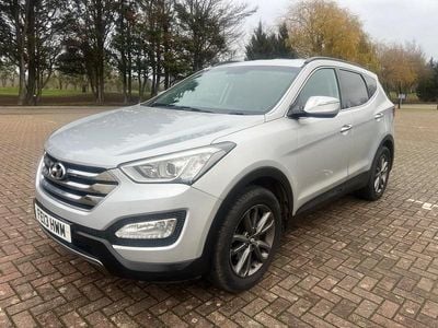Used Hyundai Santa Fe Premium 194 HP (142 kW) 2013 Silver SUV