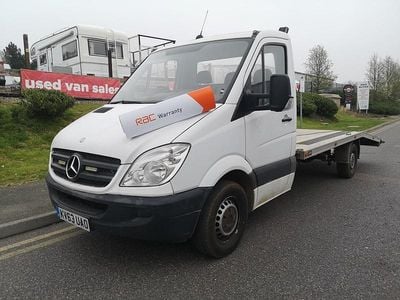 Begagnad Mercedes Sprinter 125 HK (91 kW) 2013 Vit Van