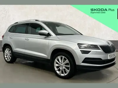 Used Skoda Karoq SE L 147 HP (108 kW) 2019 Silver SUV