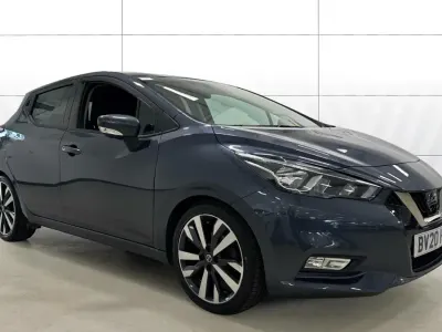 Used Nissan Micra Acenta 117 HP (86 kW) 2020 Grey Hatchback