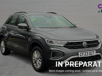Grey Used 2023 VW T-Roc Life SUV | £18,853 (Fair price)