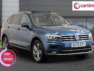 Blue Used 2020 VW Tiguan Allspace SEL SUV | £22,500 (Fair price)