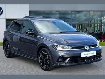 Used VW Polo Black Edition 115 HP (84 kW) 2025 Smokey grey metallic black Hatchback