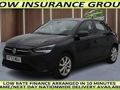 Used Vauxhall Corsa Design Edition 75 HP (55 kW) 2022 Black Hatchback